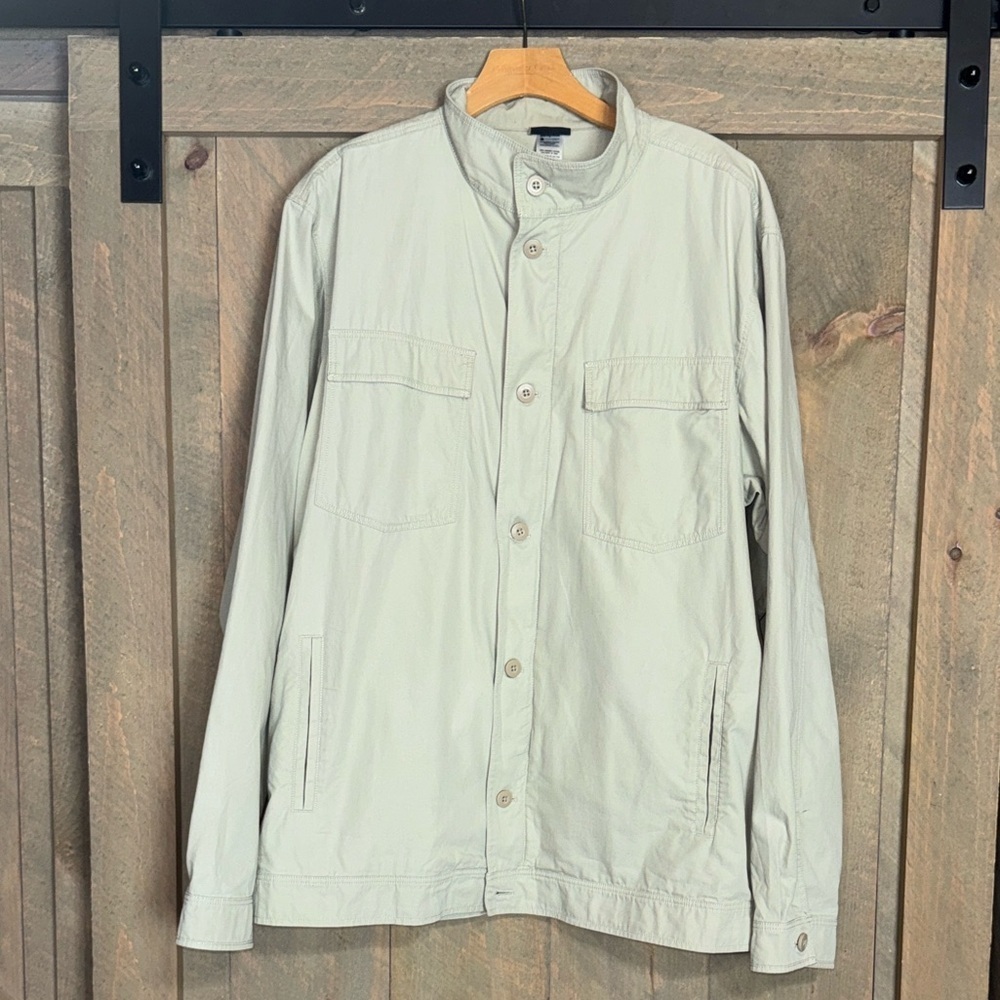 Patagonia Generalist khaki jacket 100% organic cotton Size XXL - Picture 2 of 13